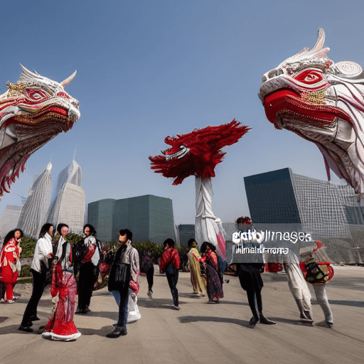 Chinese Artist Marks World Earth Day with Wearable Art Installation