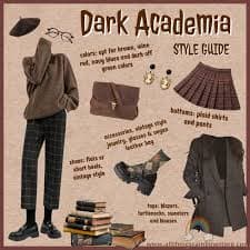 Dark Academia Fashion
