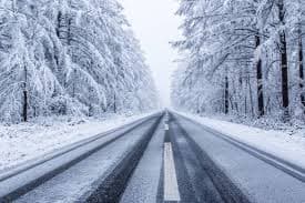 Snow road